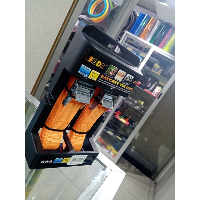 GENERICO - Correa  trinquete Eslinga de carga para autos 25mts x 25mm