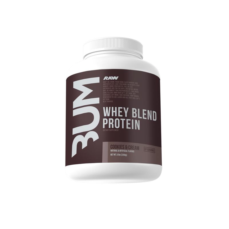 RAW NUTRITION - CBUM Whey blend protein 5 libras Cookies & Cream