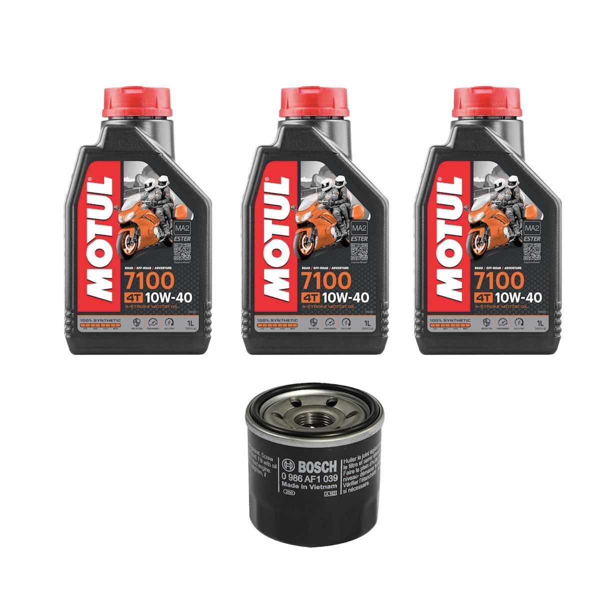 GENERICO - Kit De Mantencion Fullsintetico Yamaha R3 R3a Mt03 Xj6 R6 R1