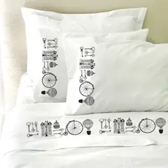 TUYO PRINT - Juego de Sabanas King Retro -