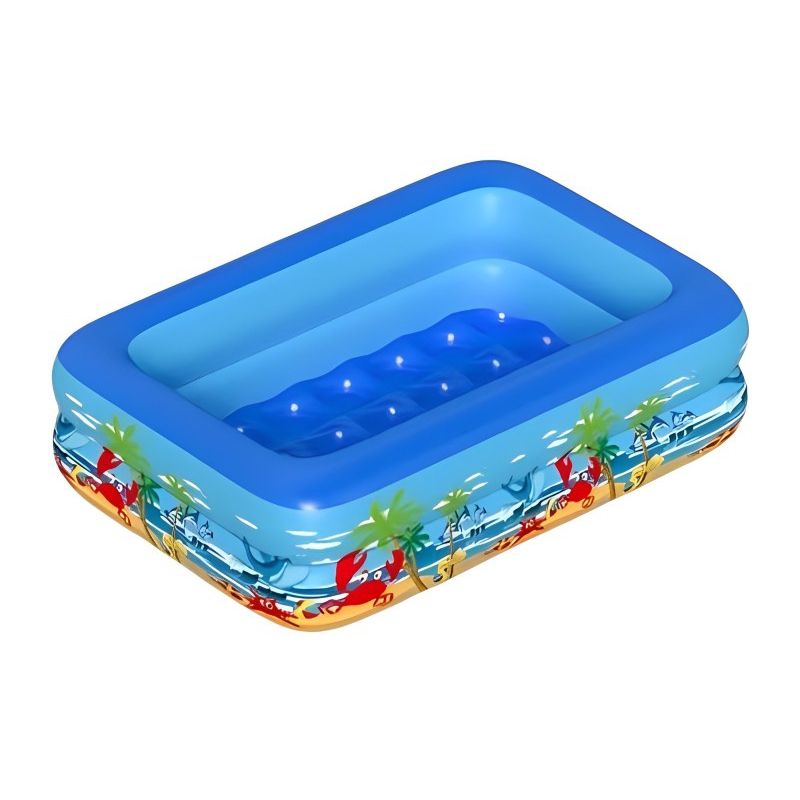 GENERICO - Piscina Inflable Rectangular Piscina Niño Juegos Piscina