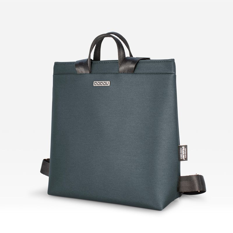 BABAU BARCELONA - Cartera Mochila Europea con Sistema Iluminación Integrado BGS-SXA Azul