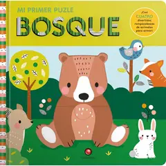 EDITORIAL CONTRAPUNTO - Libro Mi Primer Puzle - Bosque