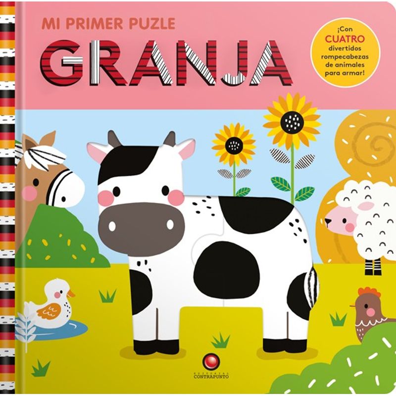 EDITORIAL CONTRAPUNTO - Libro Mi Primer Puzle - Granja