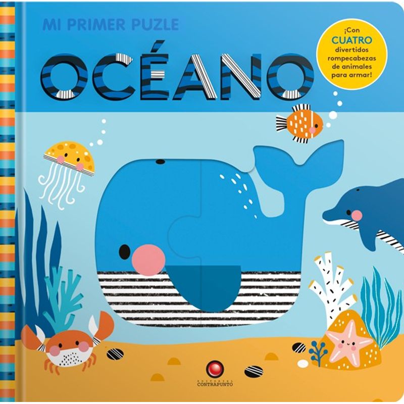 EDITORIAL CONTRAPUNTO - Libro Mi Primer Puzle - Oceano
