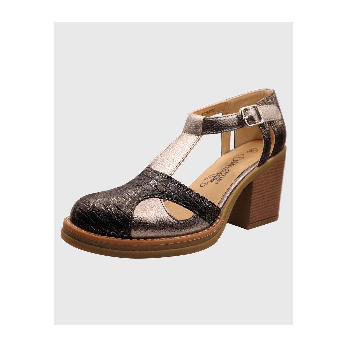 DINASTELLA - Zapato alto hebilla Negro