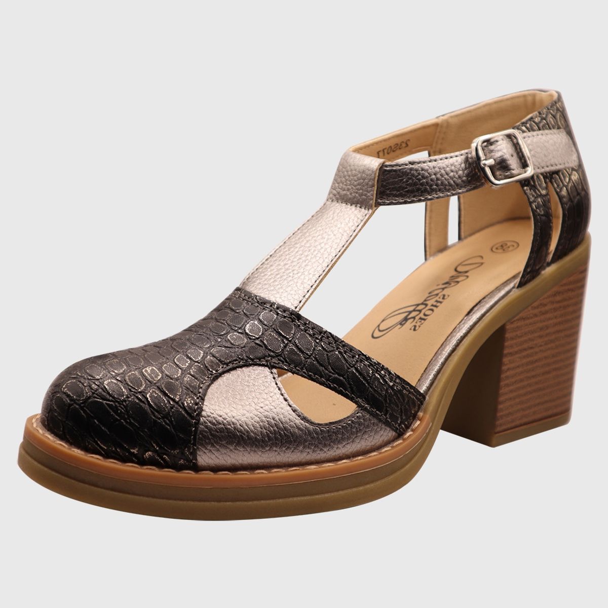 DINASTELLA - Zapato alto hebilla Negro