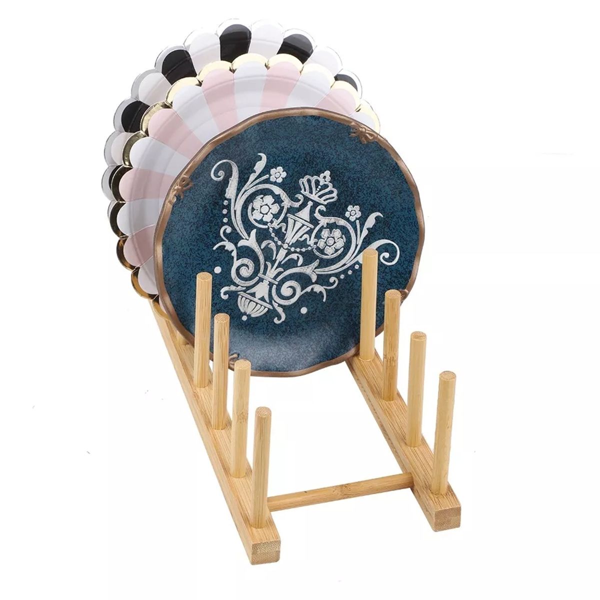 GENERICO - Soporte Para Escurridor De Platos Tapa De Olla Tazón Taza