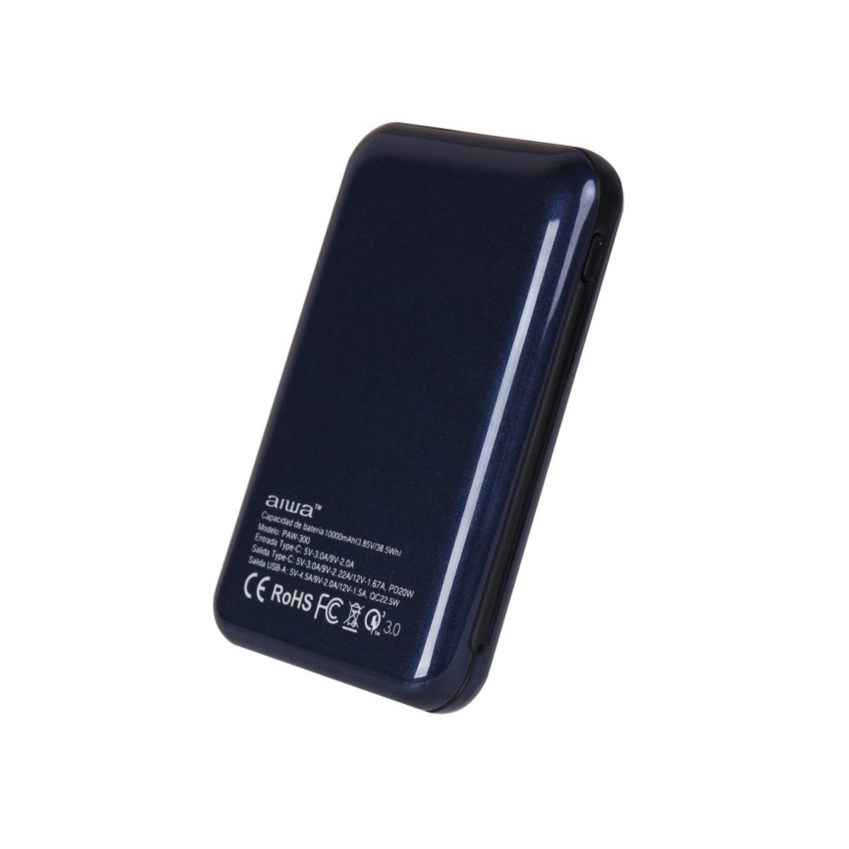 AIWA - Cargador Batería Externa Power Bank 10.000 Mah Aiwa Paw-300