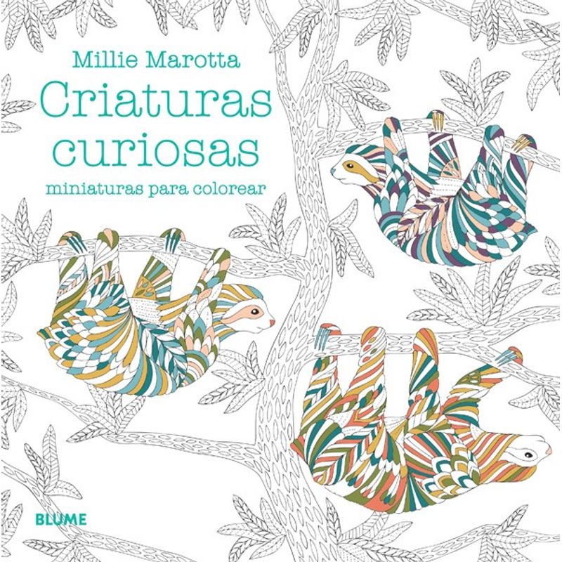 BLUME - Libro Miniaturas Para Colorear - Criaturas Curiosas