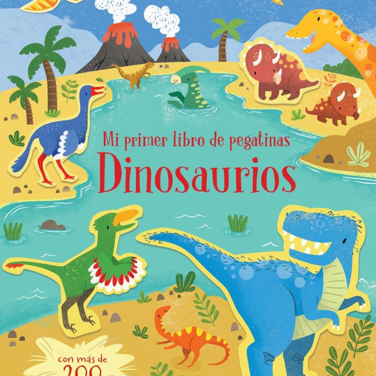 USBORNE - Mi Primer Libro De Pegatinas - Dinosaurios