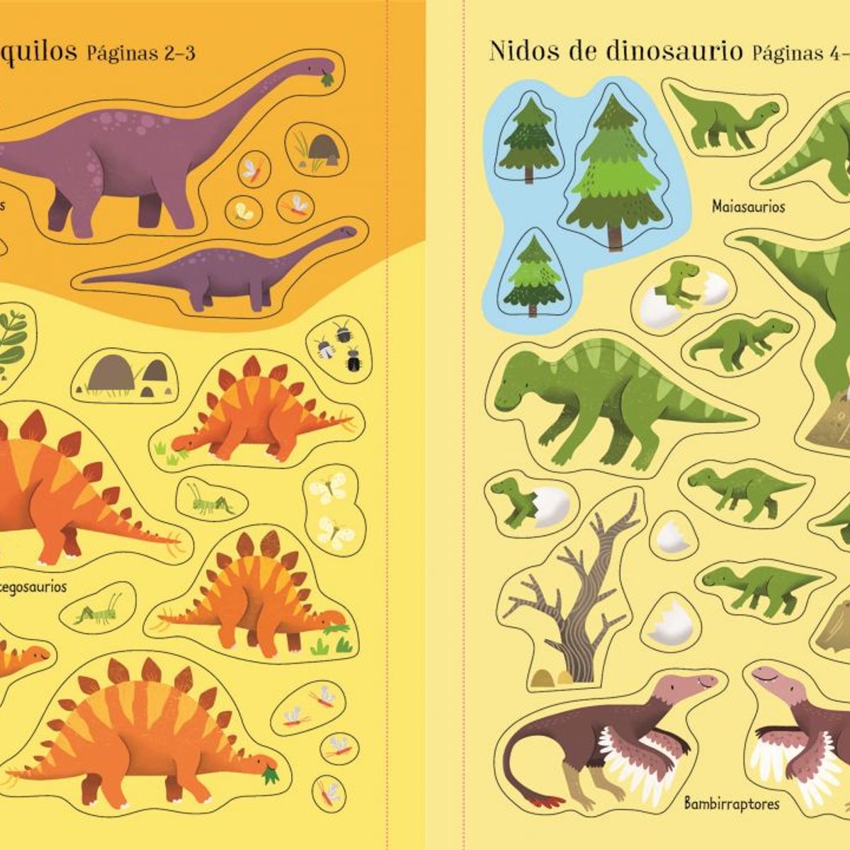 USBORNE - Mi Primer Libro De Pegatinas - Dinosaurios