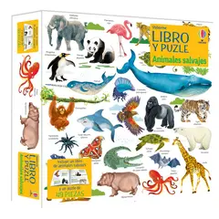 USBORNE - Y Puzzle - Animales Salvajes (49 Piezas)