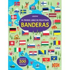USBORNE - Mi Primer Libro De Pegatinas - Banderas