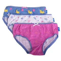 PILLIN - Set Calzones 3 Pzas Niña Multicolor