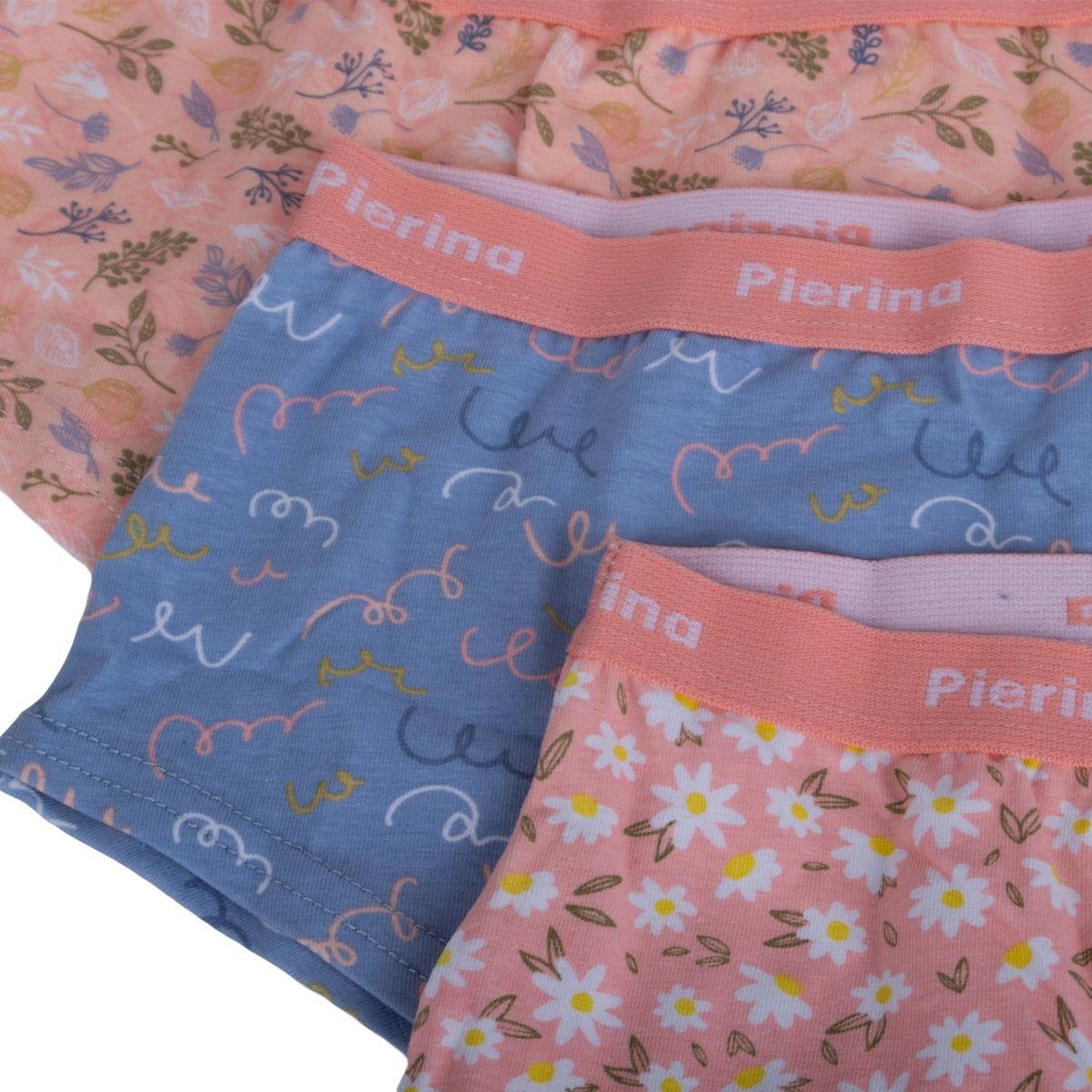 PILLIN - Set Pantaletas 3 Pzas Niña Multicolor Pillin PILLIN