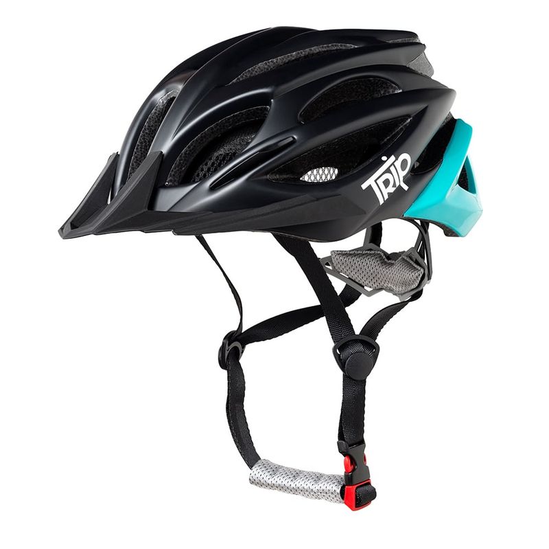 TRIP - CASCO TRIP MTB DELIRIUM BLACK TURQUESA - TALLA L