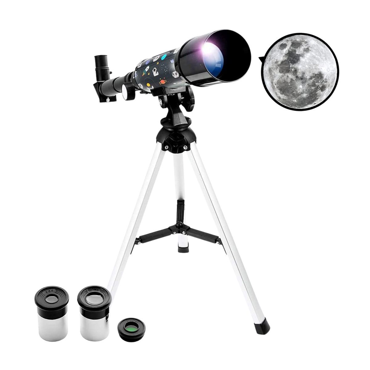 NOVYSTOR - Telescopio Astronómico Profesional F36050m diseño espacial