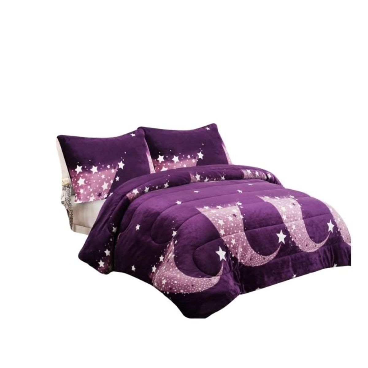 GENERICO - Cubrecama De Invierno 2 plazas Plush Diseños 250x230cm