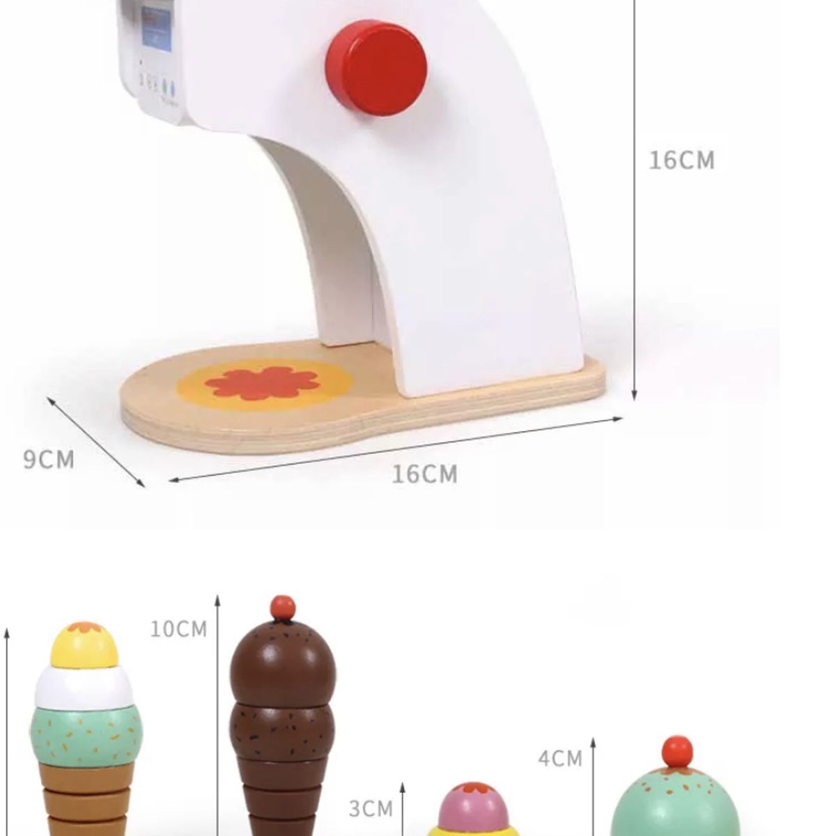 HOYSE - Maquina Helados de Madera Liboom