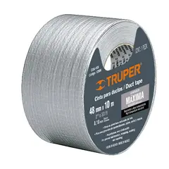 GENERICO - CINTA GRIS TELA MULTIUSO 10M TRUPER 12586/TOOLCRAFT