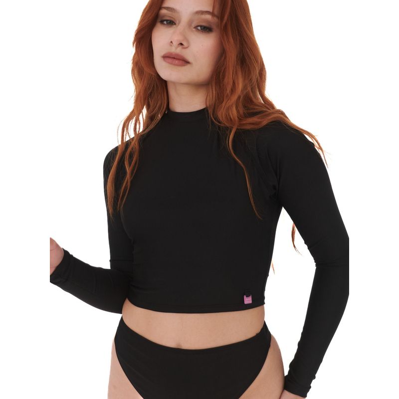 DAIKIRI BIKINIS - Daikiri Polera Surf Mundaka Negro