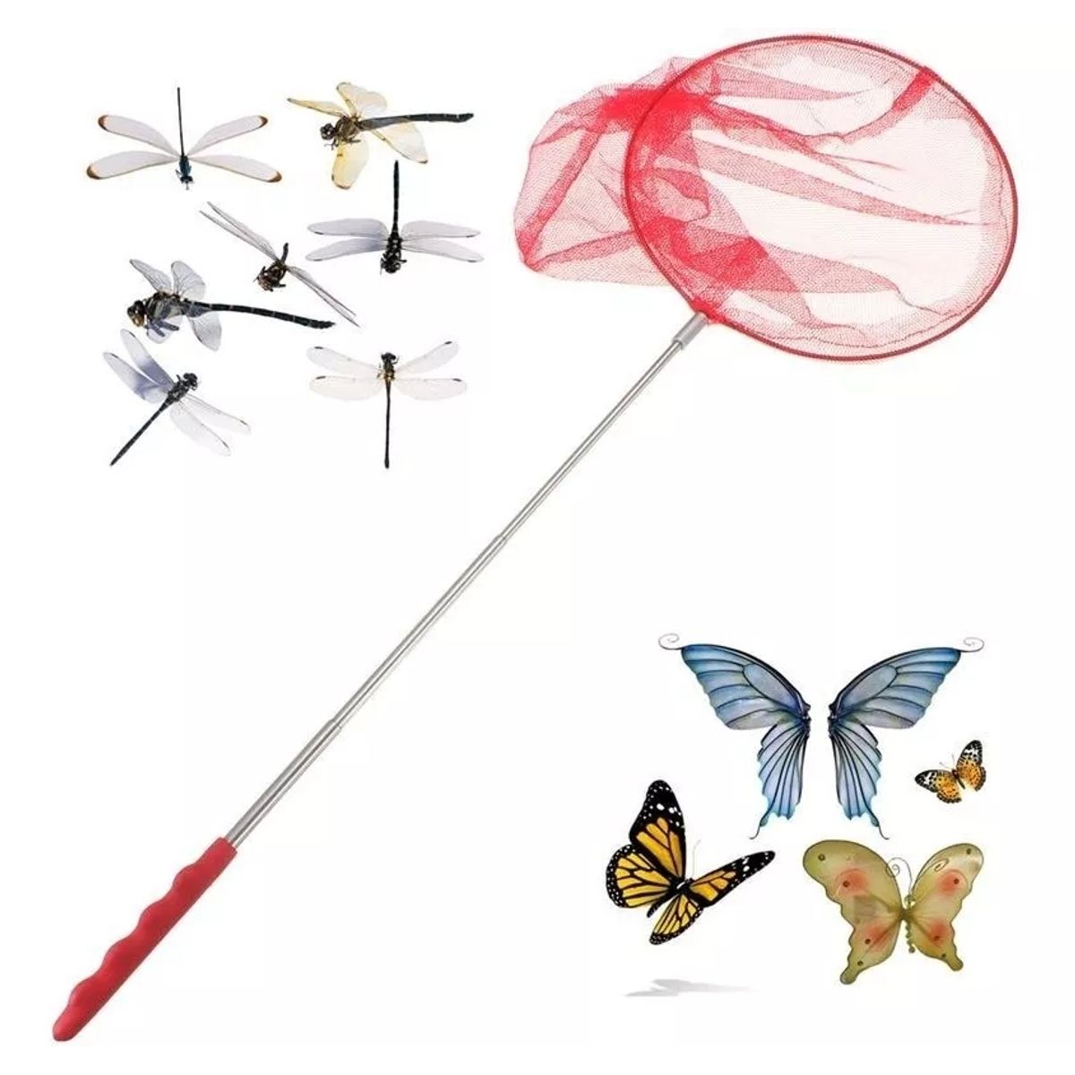GENERICO - Malla De Pesca Red Colador De Pecera Atrapa Insectos 90cm