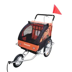 KIDSCOOL - CARRITO COCHE BABY TRAILER NARANJO - - B031201NA
