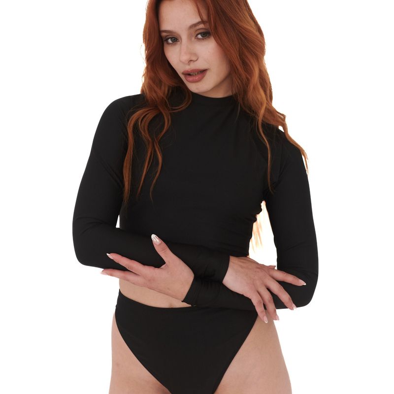 DAIKIRI BIKINIS - Daikiri Bikini Surf Mundaka Raglan Negro.