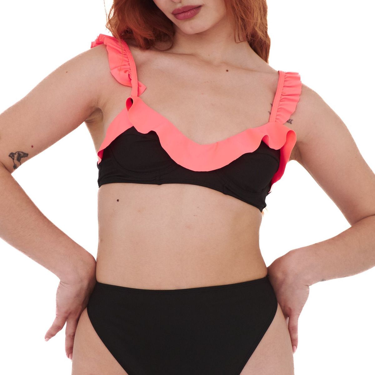 DAIKIRI BIKINIS - Daikiri Bikini Niza Raglan Negro.