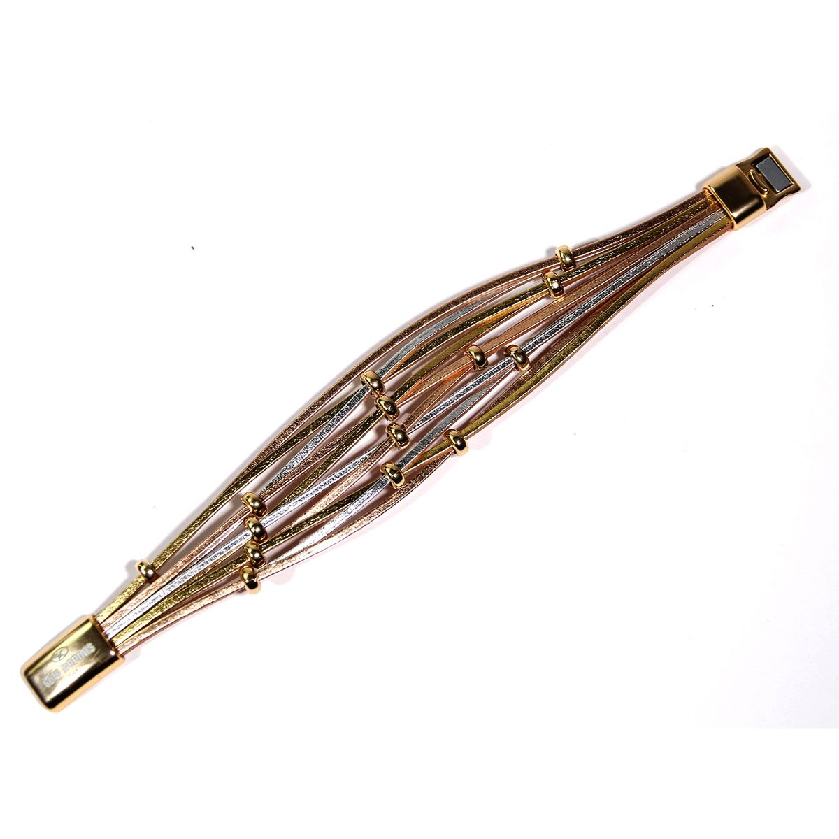 GINO RODINIS - Brazalete B363 Dorado Gino Rodinis