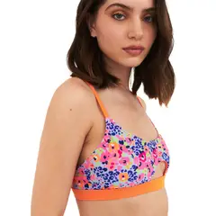 DAIKIRI BIKINIS - Daikiri Top Samui Printflúor.