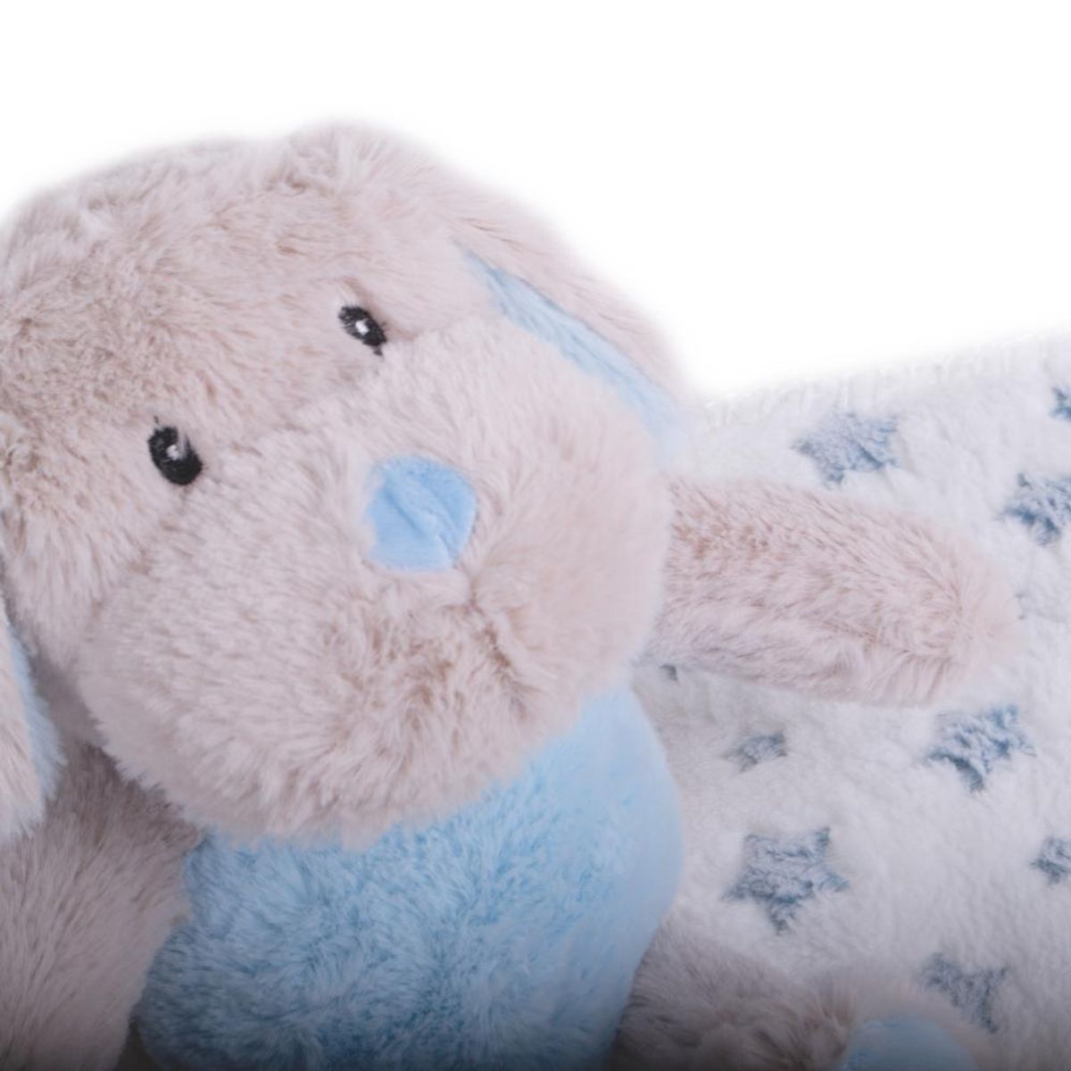 PILLIN - Set Peluche Manta Perro Bebé Niño Celeste Pillin PILLIN