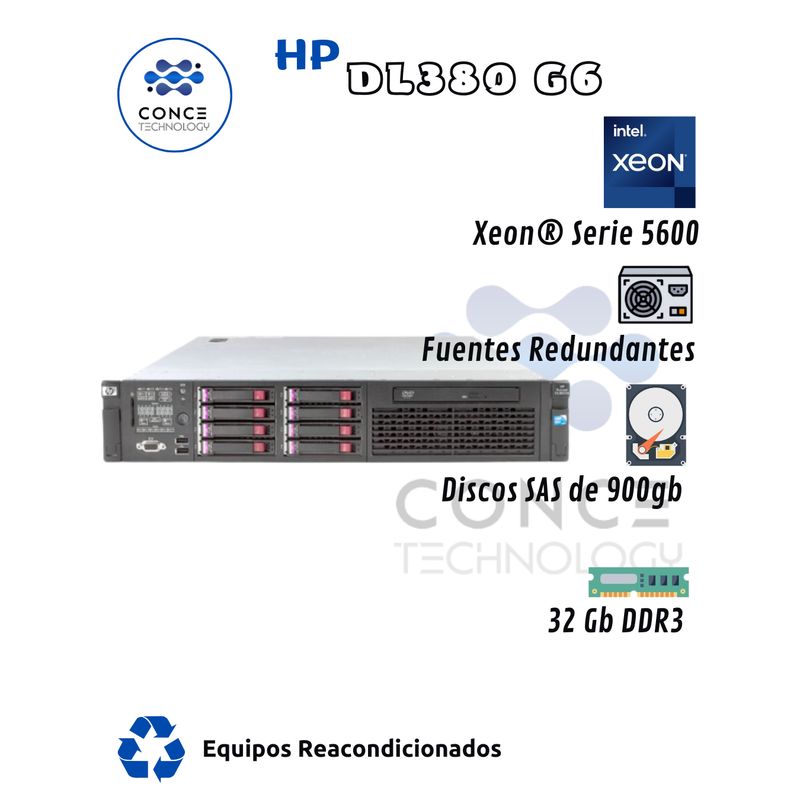 HP - Servidor HP Proliant DL380 G6