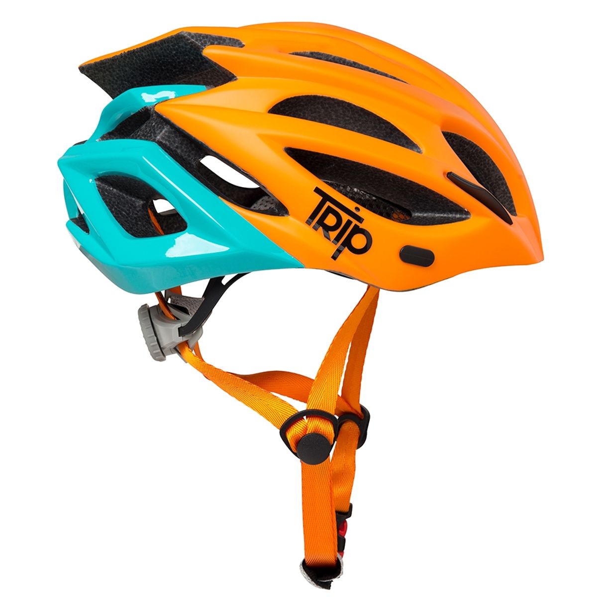 TRIP - CASCO TRIP MTB ORANGE BLUE - TALLA M
