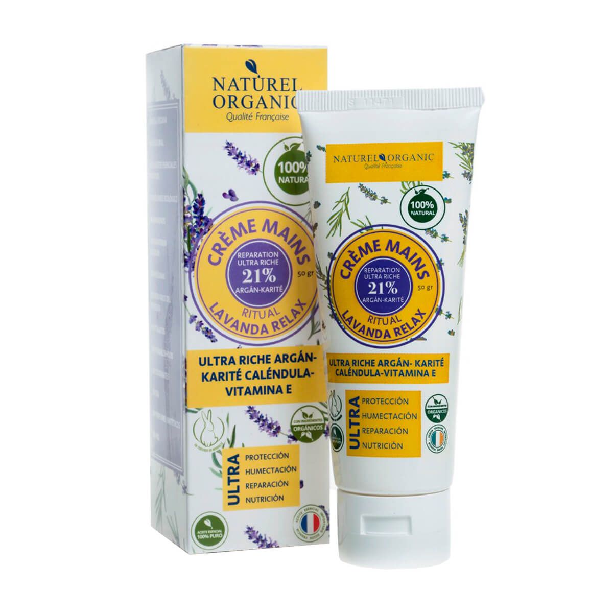 NATUREL - Crema de Manos Lavanda Relax (50 gr)