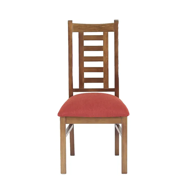 MUEBLES AMERICA - Silla Nacional Comedor Color Nogal Terracota