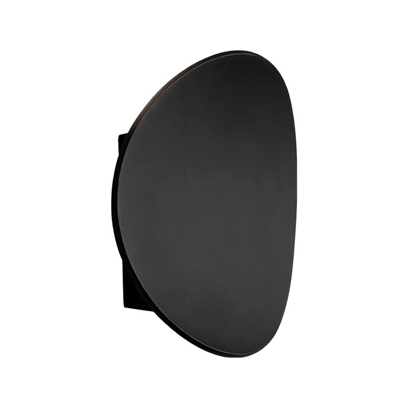 LED STUDIO - APLIQUÉ MURO LED STUDIO CURVO 6W LUZ CÁLIDA IP65 GRIS OSCURO