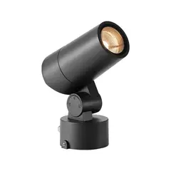LED STUDIO - APLIQUÉ MURO / PISO DIRIGIBLE 10W LC IP65 GRIS O