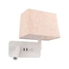 LED STUDIO - APLIQUÉ MURO DOBLE NO AMPO+DIRIGIBLE 3W LC BL