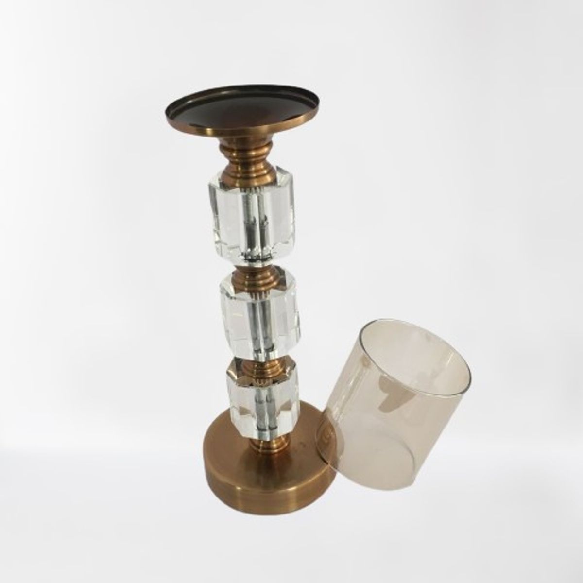 GENERICO - PORTAVELA DE CRISTAL