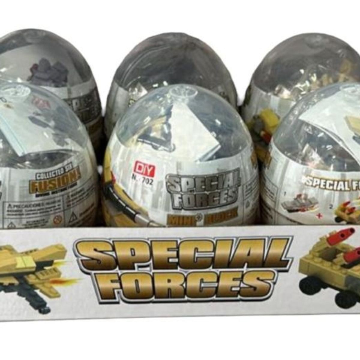 OEM - Juegos De Bloques De Construcción Mini Máquina Construcción 6 en 1