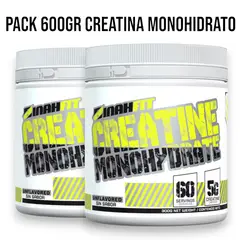 BINAH - Creatina monohidratada 100% Pack 600gr - 120 servicios -