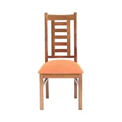 MUEBLES AMERICA - Silla Nacional Comedor Color Nogal Naranjo