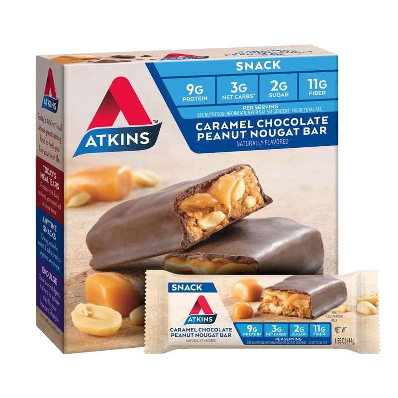 ATKINS - Caja Protein Snack Bar 5 Unid - Atkins