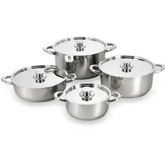 WENS - Batería De Cocina 8 Piezas Acero Inoxidable 470-8Ss
