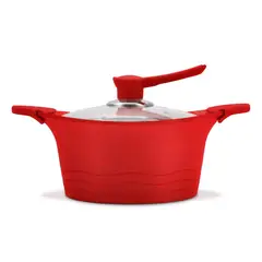 BOHLIER - Cacerola 24 Cm Roja BOHILER