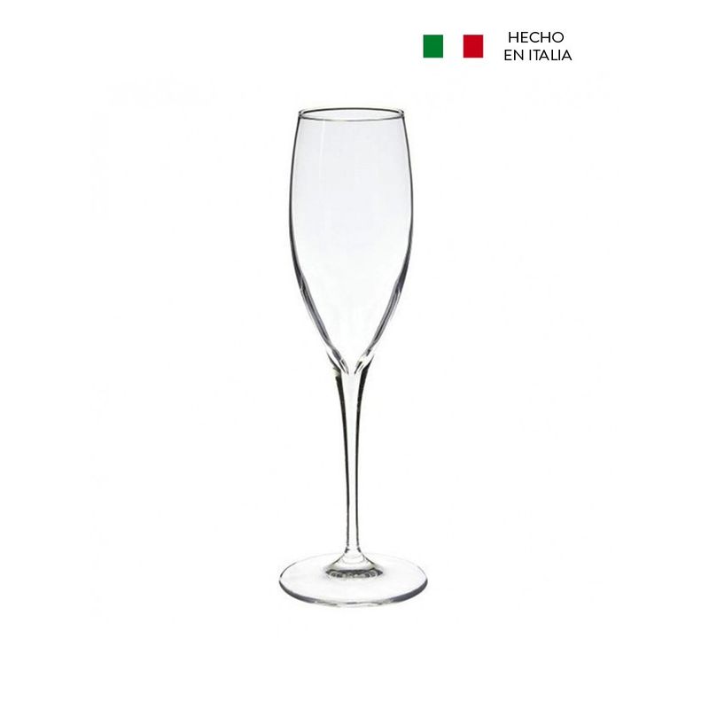 BORMIOLI - Set De 6 Copas De Champagne 260Cc, Premium BORMIOLI ROCCO