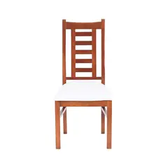 GENERICO - Silla Nacional Comedor Color Raulí Tapiz Crudo