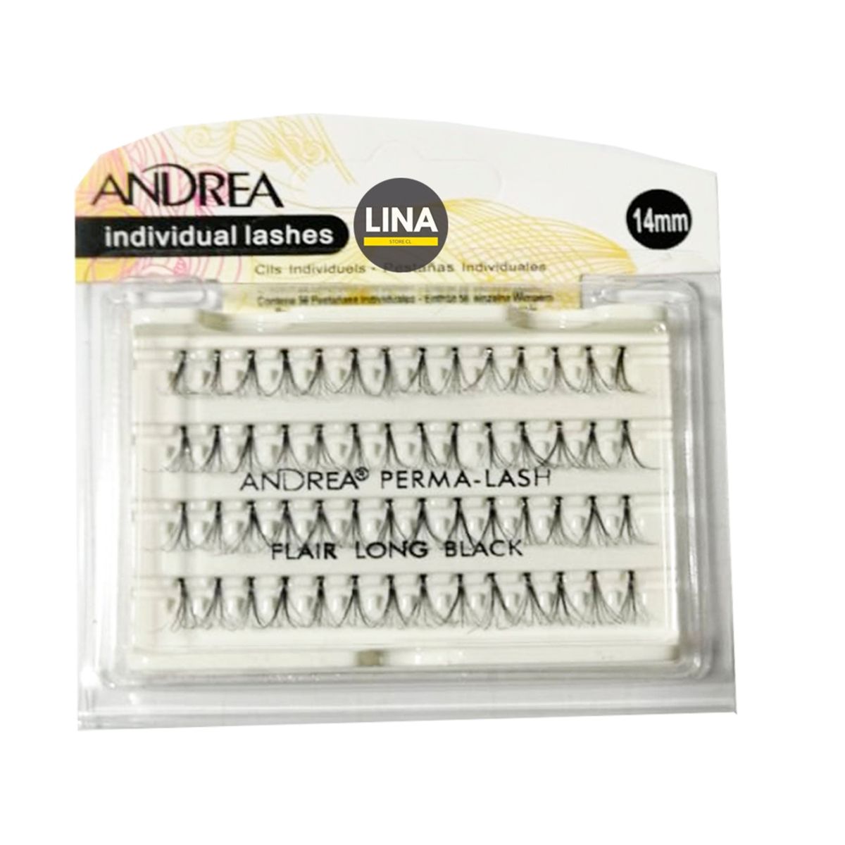 ANDREA - Pestañas En Racimo 14mm